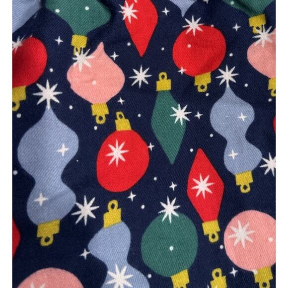 Hanna Andersson Size Medium Christmas Holiday Ornament Flannel Pajamas Pants - Picture 4 of 6